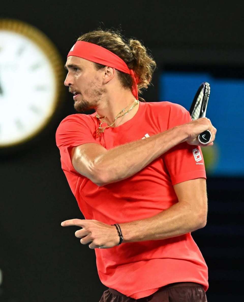 美网险胜澳网，兹维列夫刷新纪录